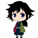 Tomioka Giyu — Anime Shimeji Browser Extension Animated Mascot