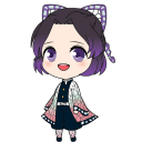 Shinobu Kocho — Anime Shimeji Browser Extension Animated Mascot