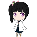 Kanao Tsuyuri — Anime Shimeji Browser Extension Animated Mascot