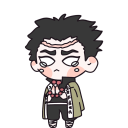 Gyomei Himejima — Anime Shimeji Browser Extension Animated Mascot