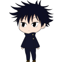 Megumi Fushiguro — Anime Shimeji Browser Extension Animated Mascot