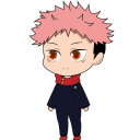 Yuji Itadori — Anime Shimeji Browser Extension Animated Mascot