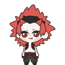 Kirishima Eijiro — Anime Shimeji Browser Extension Animated Mascot