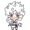 Luffy Gear 5 — Anime Shimeji Browser Extension Animated Mascot