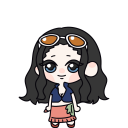 Nico Robin — Anime Shimeji Browser Extension Animated Mascot