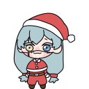Mahito Christmas — Anime Shimeji Browser Extension Animated Mascot