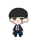 Mash Burnedead — Anime Shimeji Browser Extension Animated Mascot