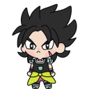 Broly — Anime Shimeji Browser Extension Animated Mascot