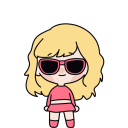Taylor Swift — Celebrity Shimeji Browser Extension Animated Mascot