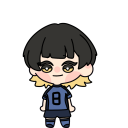 Bachira Meguru — Anime Shimeji Browser Extension Animated Mascot