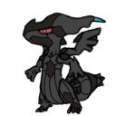 Zekrom — Games Shimeji Browser Extension Animated Mascot