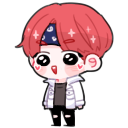 V - TaeTae [not today] — K-pop Shimeji Browser Extension Animated Mascot