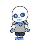 Underswap Sans — Games Shimeji Browser Extension Animated Mascot