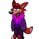 Pyro Foxy — Games Shimeji Browser Extension Animated Mascot