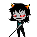 Terezi — Comic Shimeji Browser Extension Animated Mascot