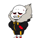 Underfell Sans — Games Shimeji Browser Extension Animated Mascot