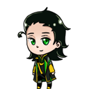 Loki (helmet) — Comic Shimeji Browser Extension Animated Mascot