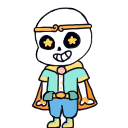 Dreamtale Sans — Games Shimeji Browser Extension Animated Mascot