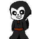 Reaper Sans — Games Shimeji Browser Extension Animated Mascot