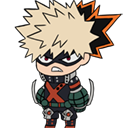 Katsuki Bakugo (Kacchan) — Anime Shimeji Browser Extension Animated Mascot