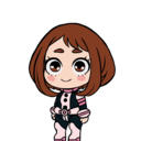 Ochako Uraraka (Uravity) — Anime Shimeji Browser Extension Animated Mascot