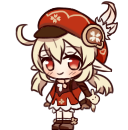 Klee — Games Shimeji Browser Extension Animated Mascot