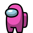 Pink — Games Shimeji Browser Extension Animated Mascot