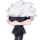 Satoru Gojo — Anime Shimeji Browser Extension Animated Mascot
