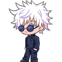 Satoru Gojo — Anime Shimeji Browser Extension Animated Mascot