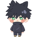 Megumi Fushiguro — Anime Shimeji Browser Extension Animated Mascot