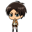 Eren Jaeger — Anime Shimeji Browser Extension Animated Mascot