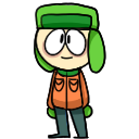 Kyle Broflovski — Cartoon Shimeji Browser Extension Animated Mascot