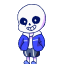 Sans — Games Shimeji Browser Extension Animated Mascot