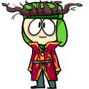 High Jew Elf King — Cartoon Shimeji Browser Extension Animated Mascot