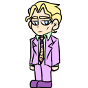 Yoshikage Kira — Anime Shimeji Browser Extension Animated Mascot