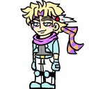 Caesar Zeppeli — Anime Shimeji Browser Extension Animated Mascot