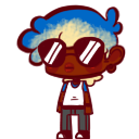 Punk Dave — Comic Shimeji Browser Extension Animated Mascot