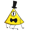 Bill Cipher — Cartoon Shimeji Browser Extension Animated Mascot