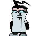 Professor Membrane — Cartoon Shimeji Browser Extension Animated Mascot
