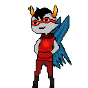 Mallek Godtier — Comic Shimeji Browser Extension Animated Mascot